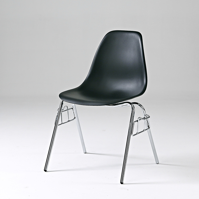 Black Eames DSS Chair-PP Chair