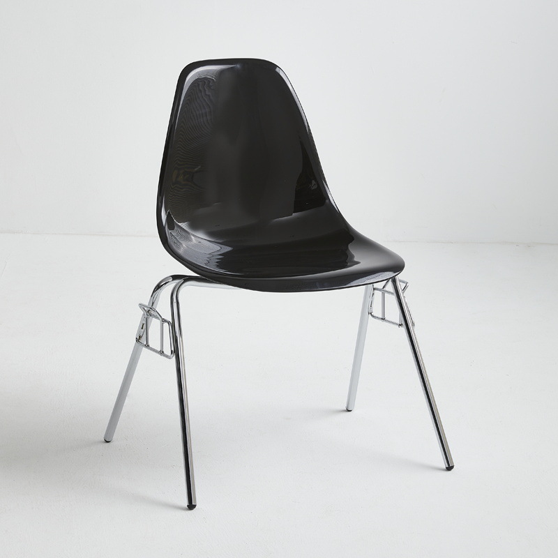 Black Eames DSS Chair-PP Chair