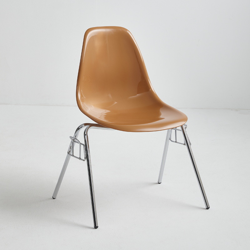 Brown Eames DSS Chair-PP Chair