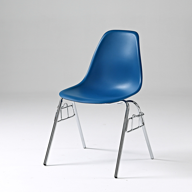 Navy Blue Eames DSS Chair-PP Chair