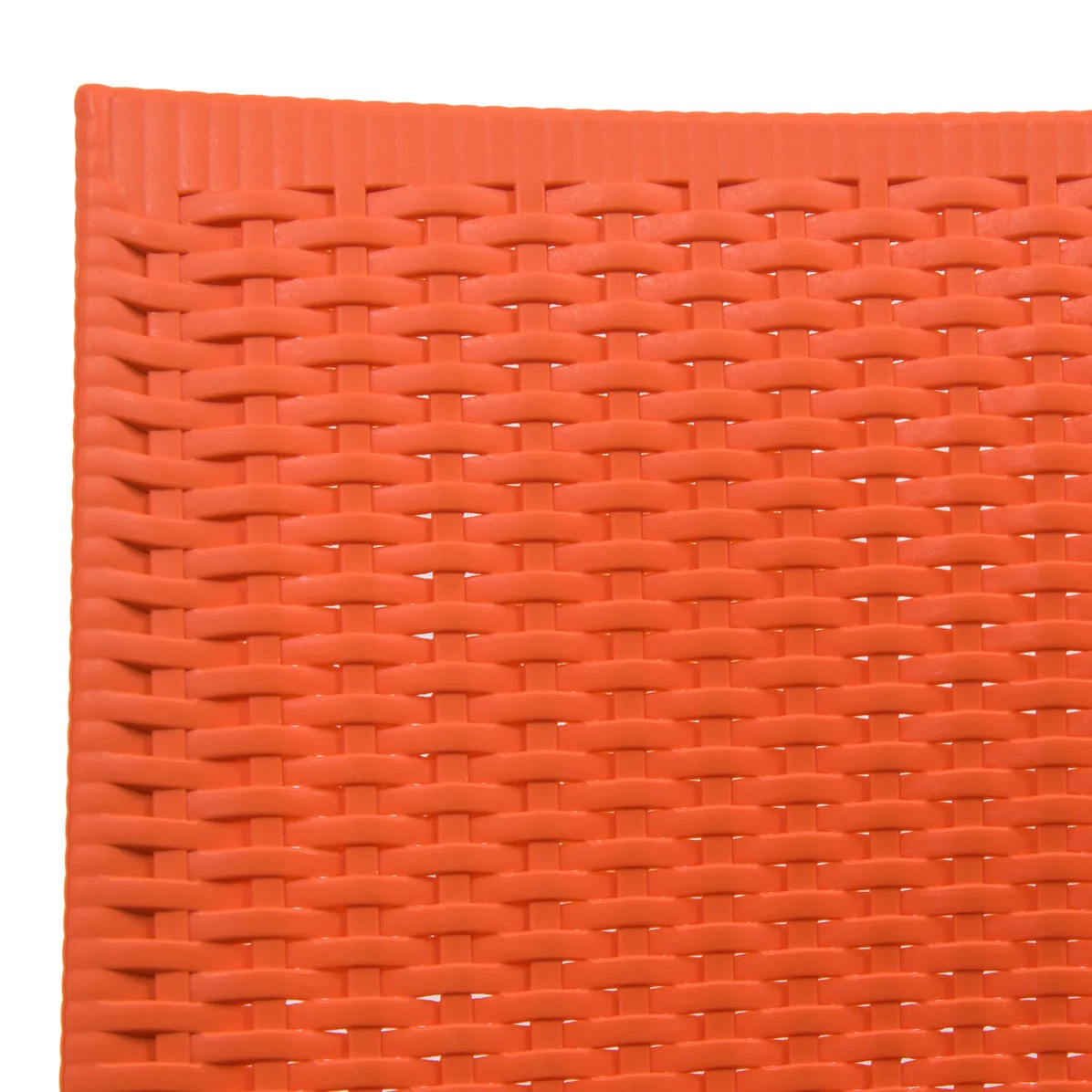 Plastic Outdoor Chair In Orange-PP Chair