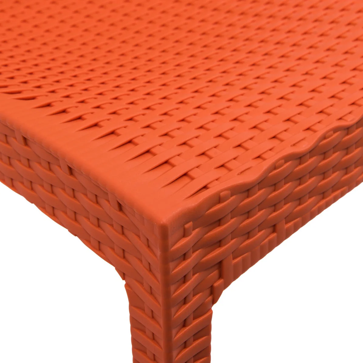 Plastic Outdoor Chair In Orange-PP Chair