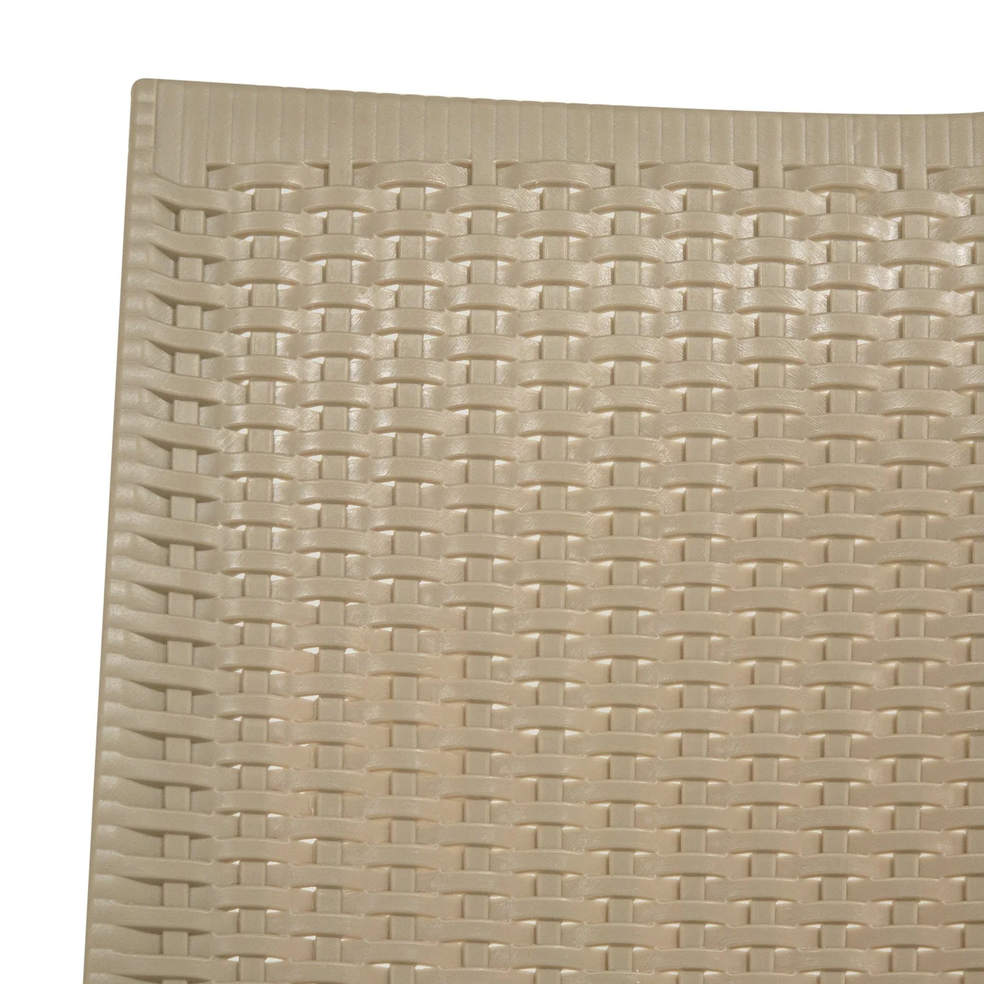 Plastic Outdoor Chair In Taupe-PP Chair