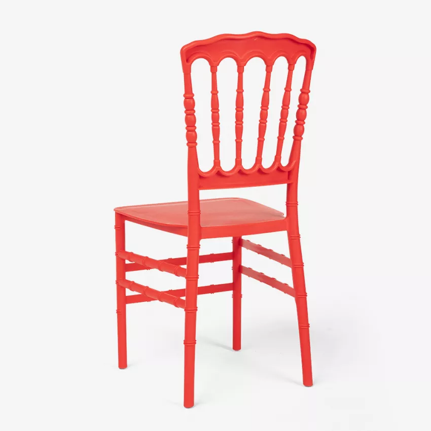 Red Plastic Event Chair-PP Chair