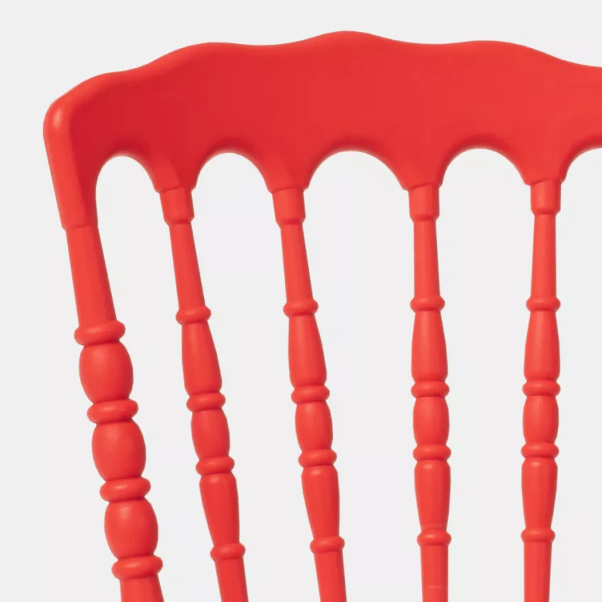 Red Plastic Event Chair-PP Chair