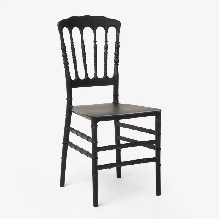Black Plastic Event Chair-PP Chair