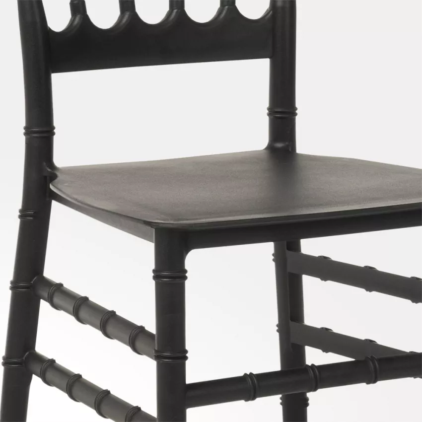 Black Plastic Event Chair-PP Chair