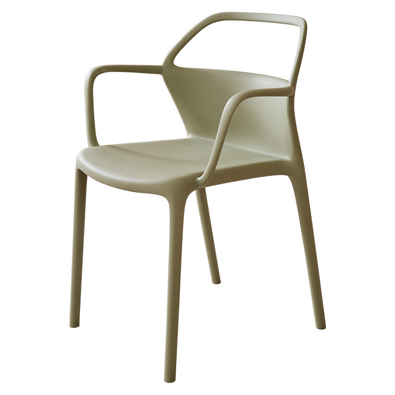 Mint Green Plastic Armchair