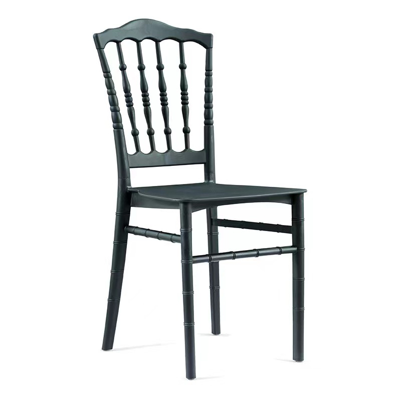 Classic Resin Chiavari Chair – Napoleon Style Plastic Banquet Dining Chair