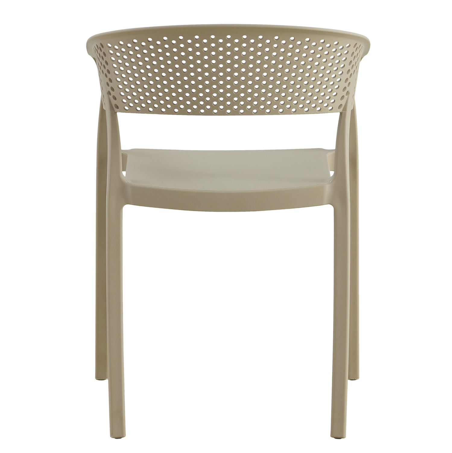 Taupe PP Armchair-PP Chair