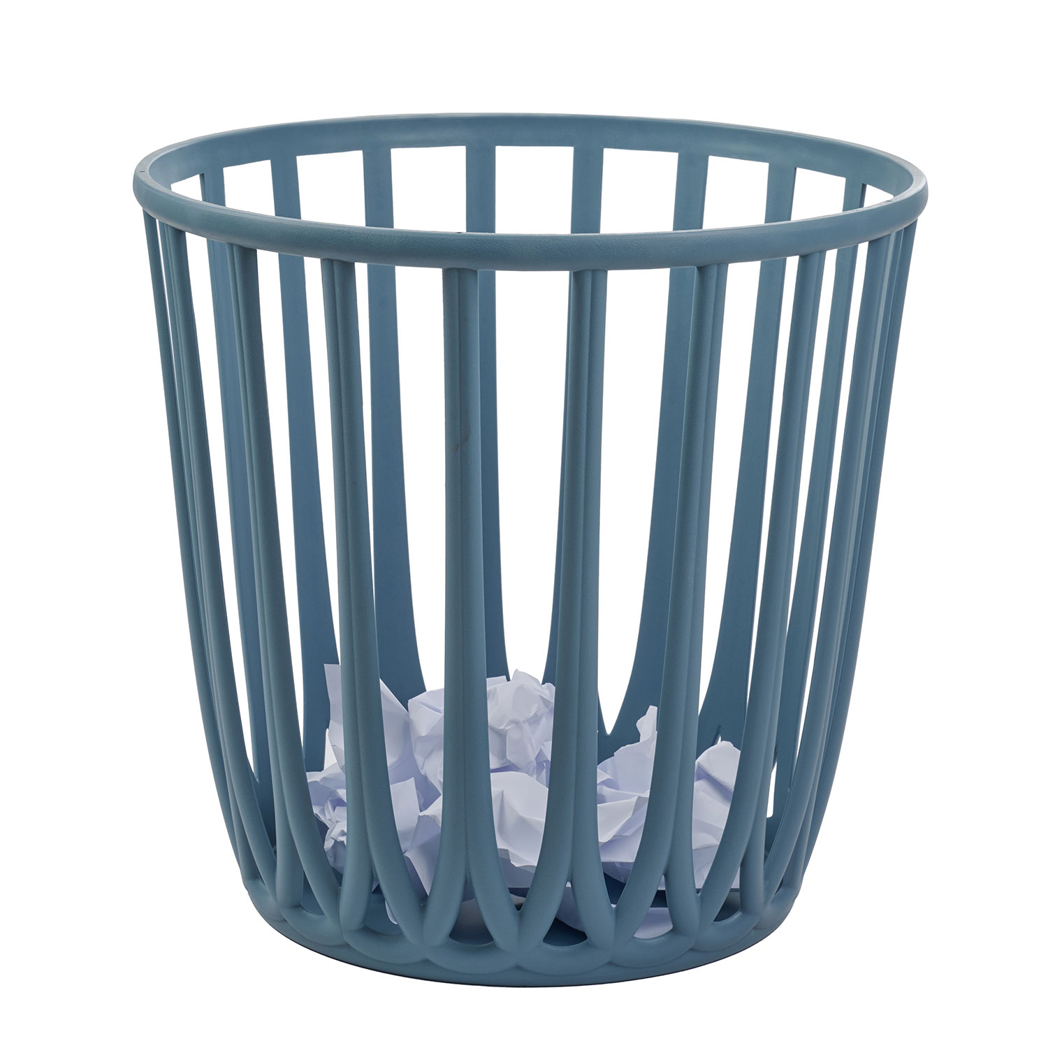 Navy Blue Plastic Side Table