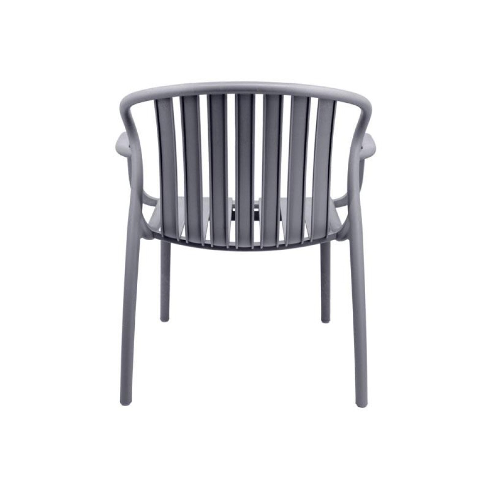Modern Stackable Polypropylene Armchair | Commercial PP Outdoor Chair