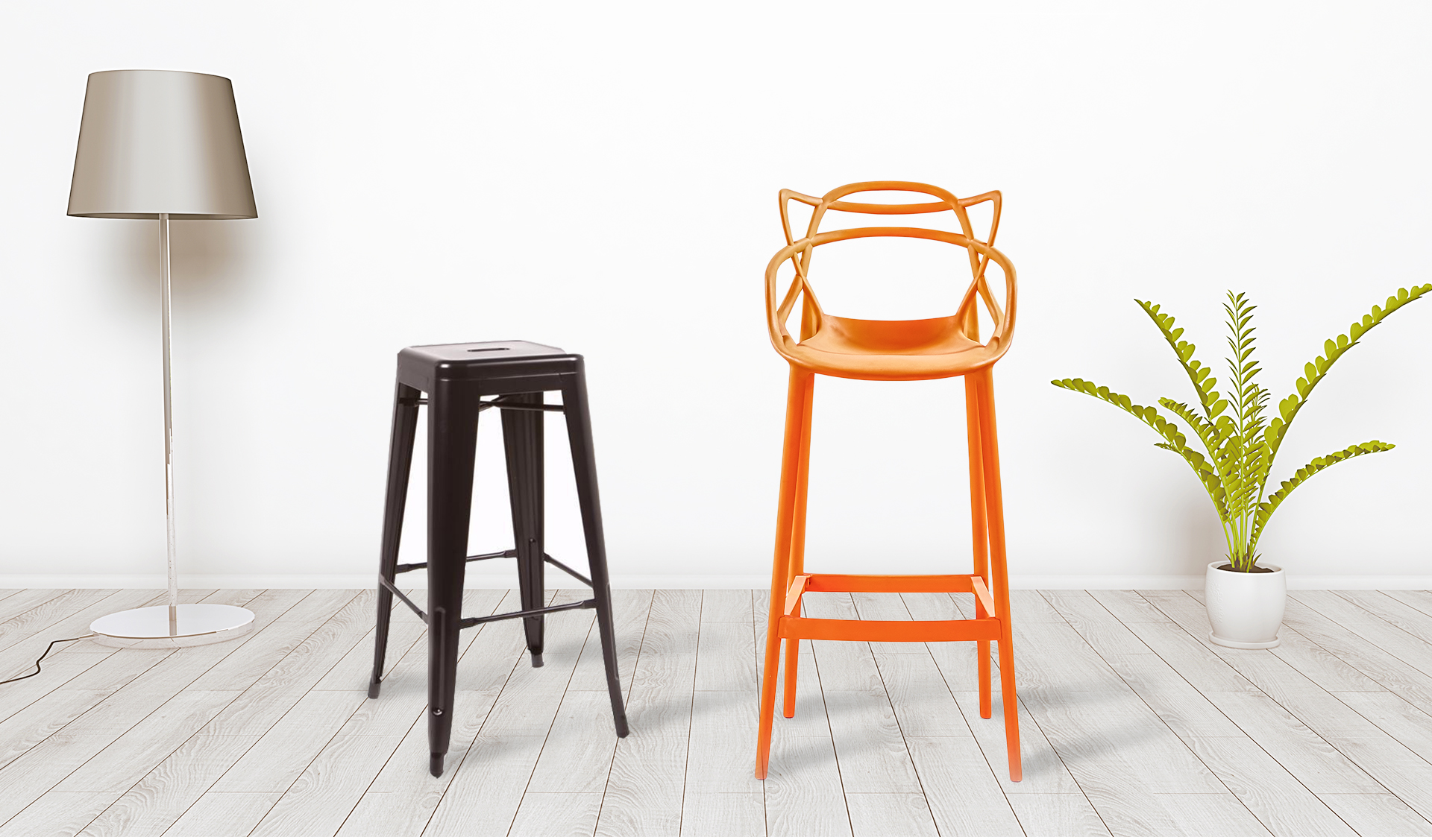 A polypropylene bar stool is a type of stool made from polypropylene plastic, which is known for its durability and versatility-PP Chair