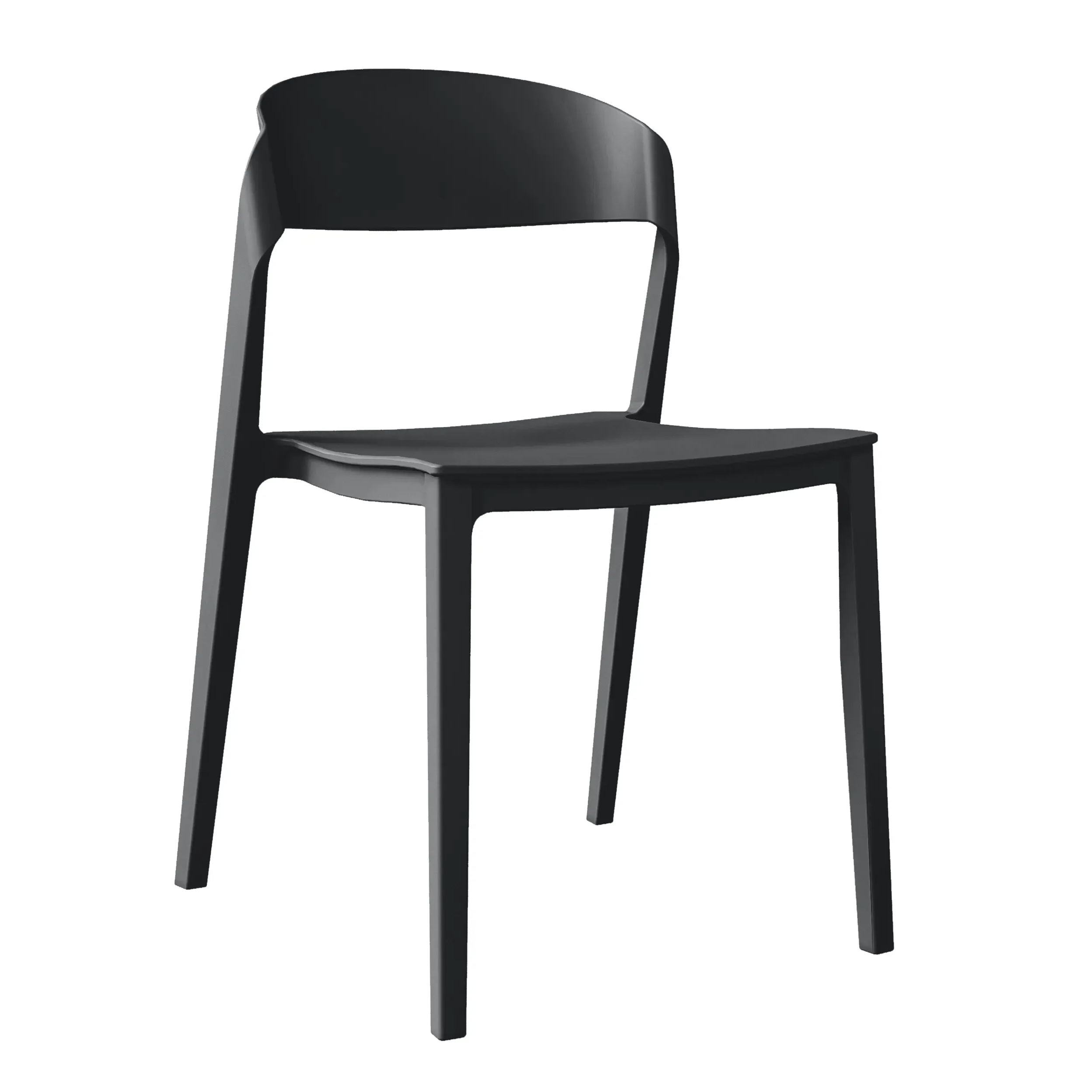 Black Plastic Chair-PP Chair