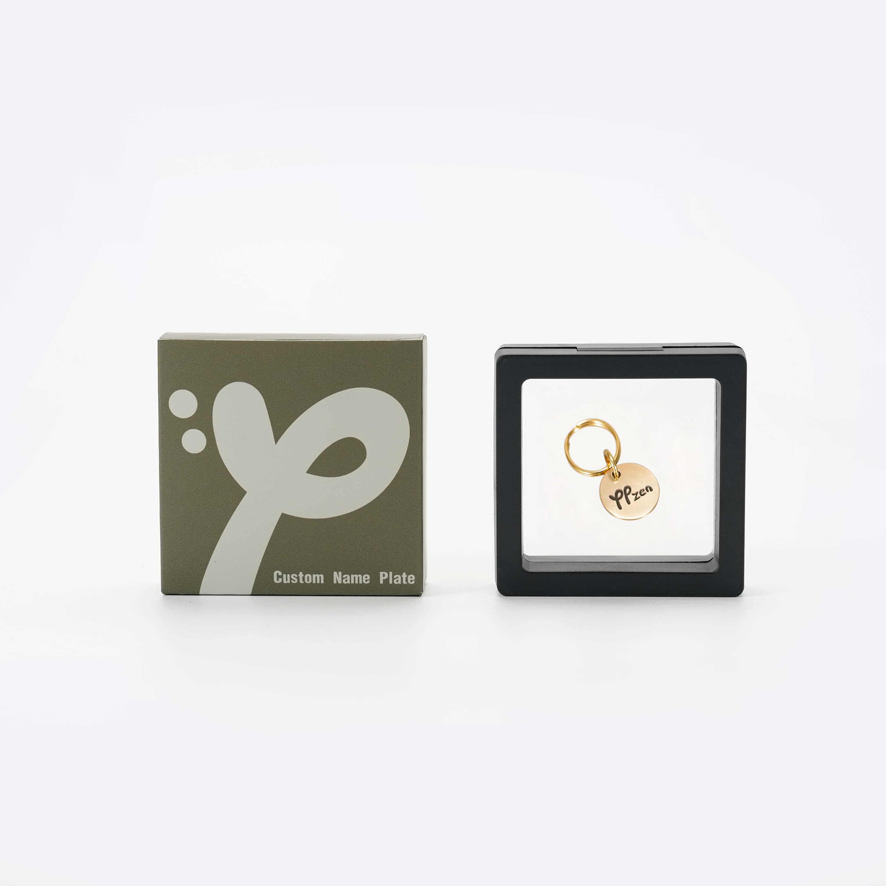 Custom Dog Name Plate Copper-PPZEN