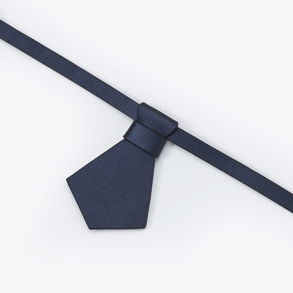 Puppy School Necktie Dog Collar Black-PPZEN