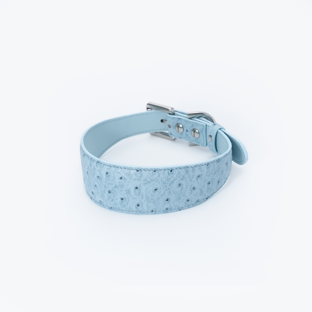 Lake under Himalaya Dog Collar Sheepskin-PPZEN