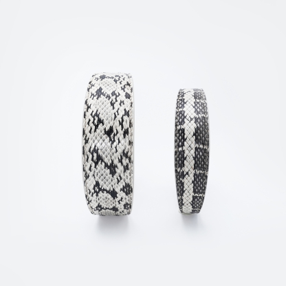 Lake under Himalaya Dog Collar SnakeLeather-PPZEN