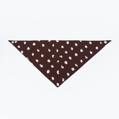 Dog Scarves Brown-PPZEN