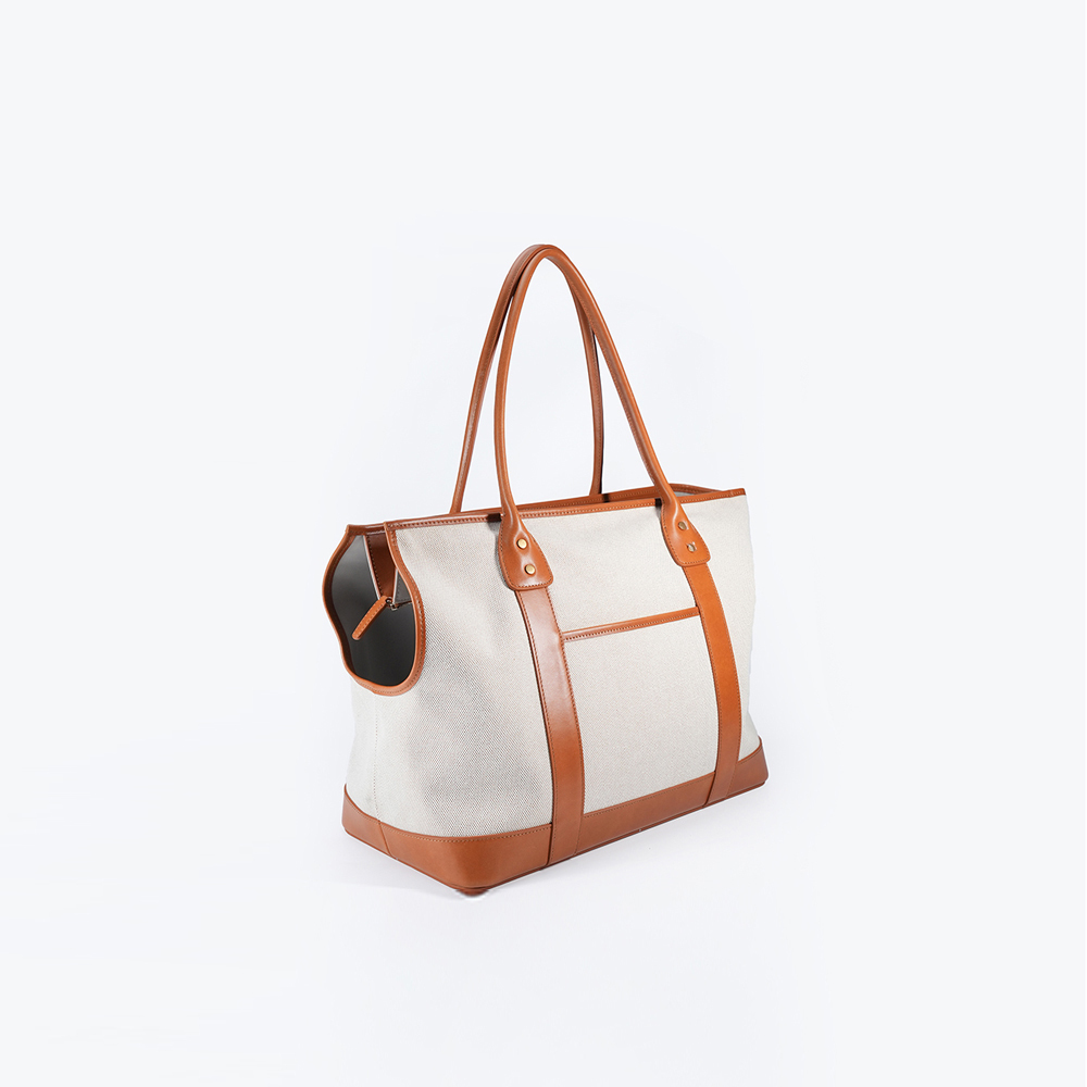 Dog Carrier Brown-PPZEN