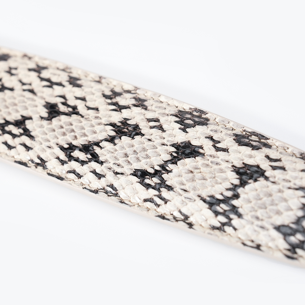 Lake under Himalaya Dog Collar SnakeLeather-PPZEN