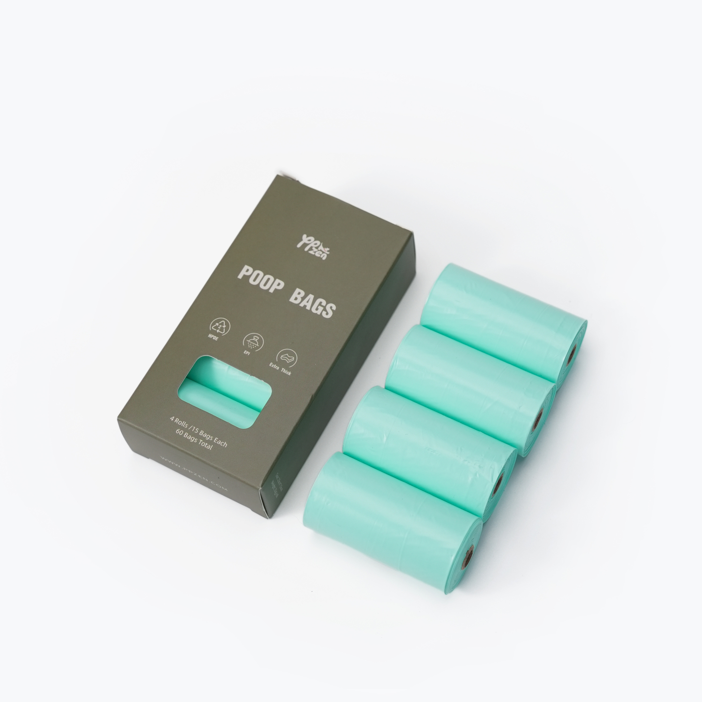 Poop Bag Mint Green-PPZEN