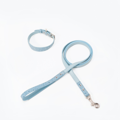 Lake under Himalaya Dog Lead Set Sheepskin-PPZEN