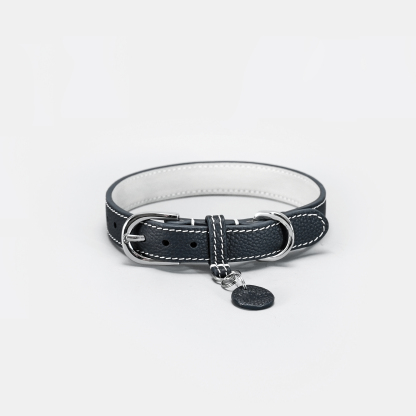 Party Gentelmen Dog Collar Black-PPZEN