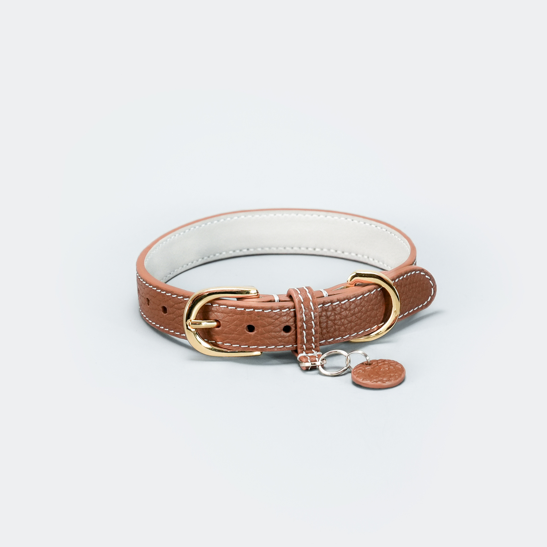 Party Gentelmen Dog Collar Brown-PPZEN
