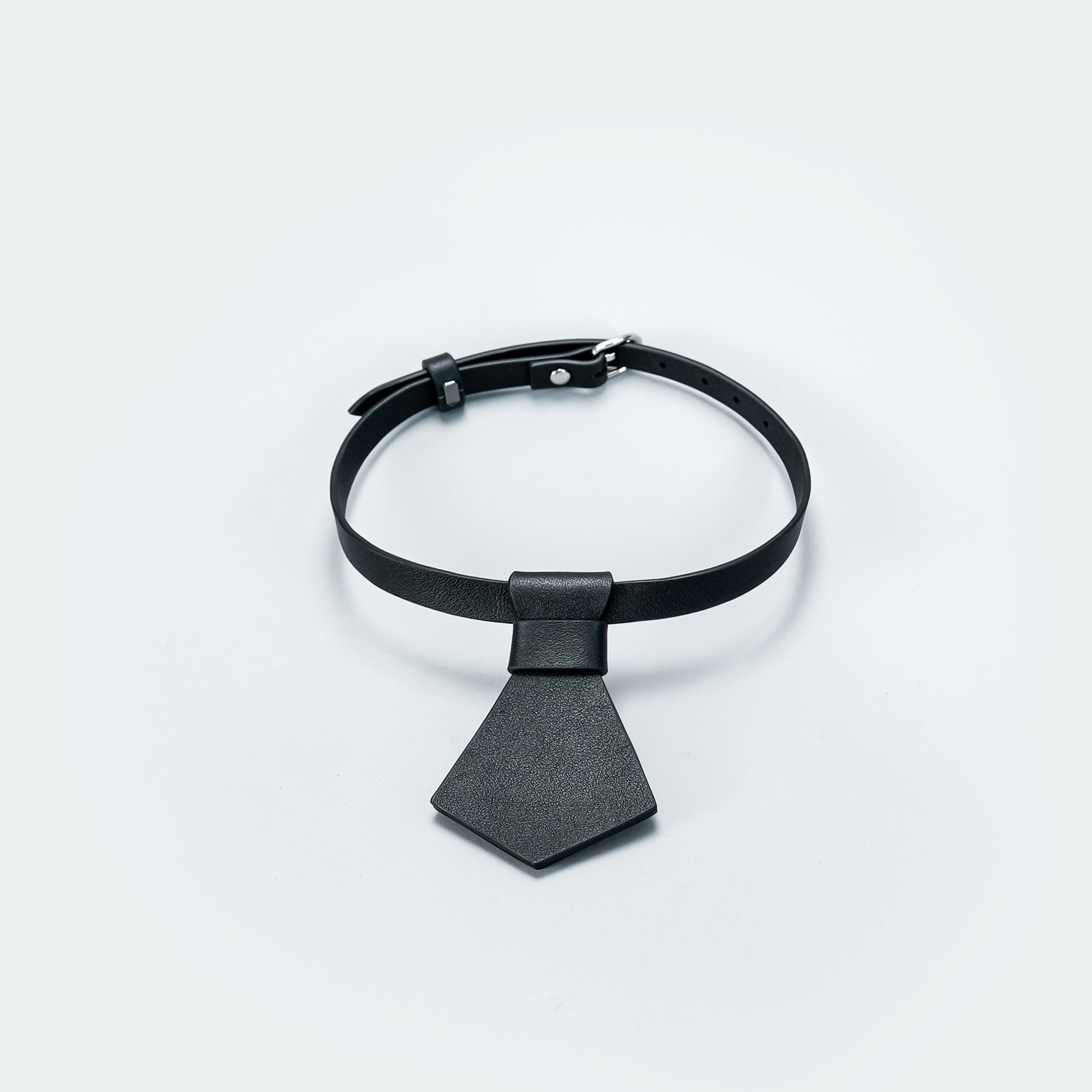 Puppy School Necktie Dog Collar Black-PPZEN