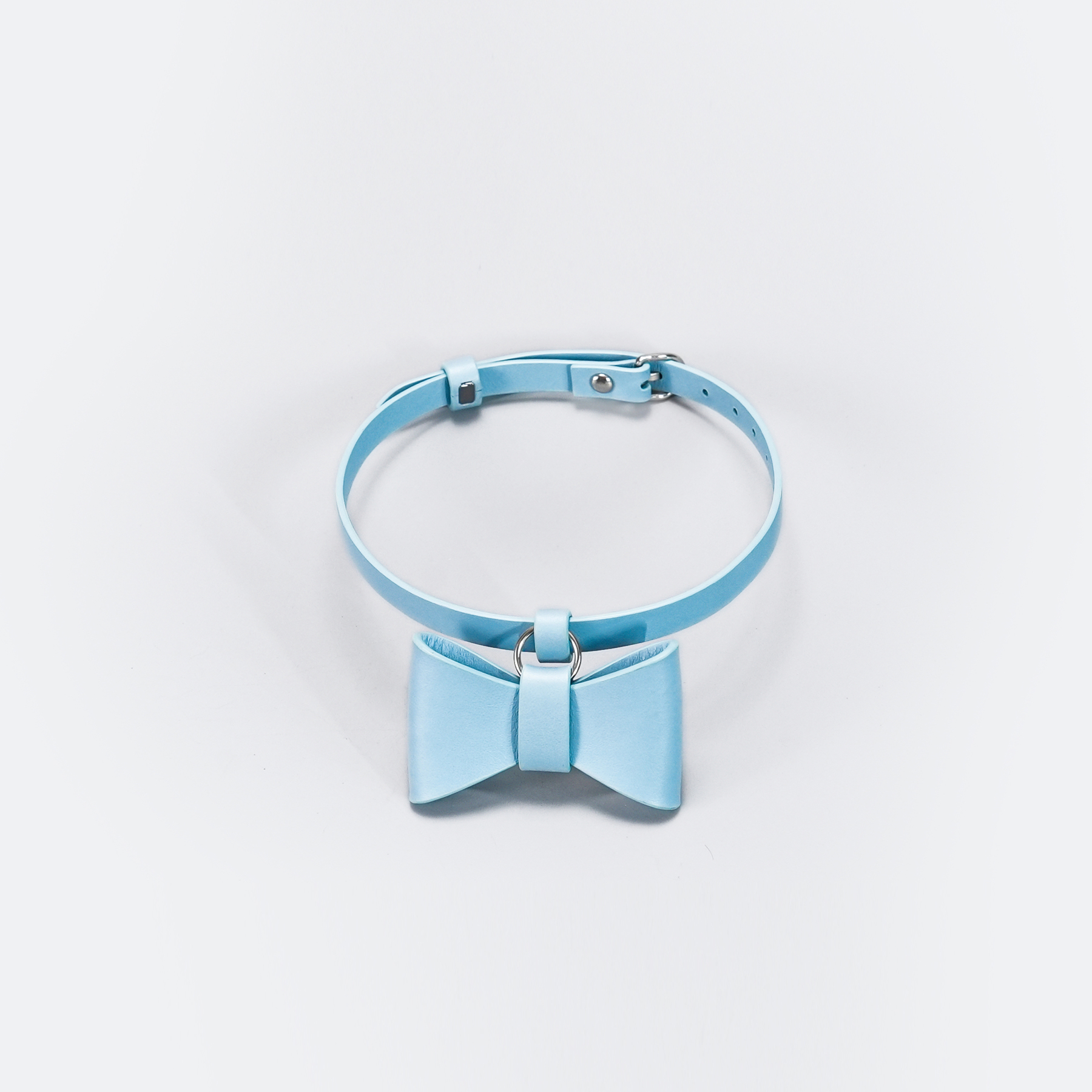 Puppy School BOW-TIE Dog Collar Blue-PPZEN
