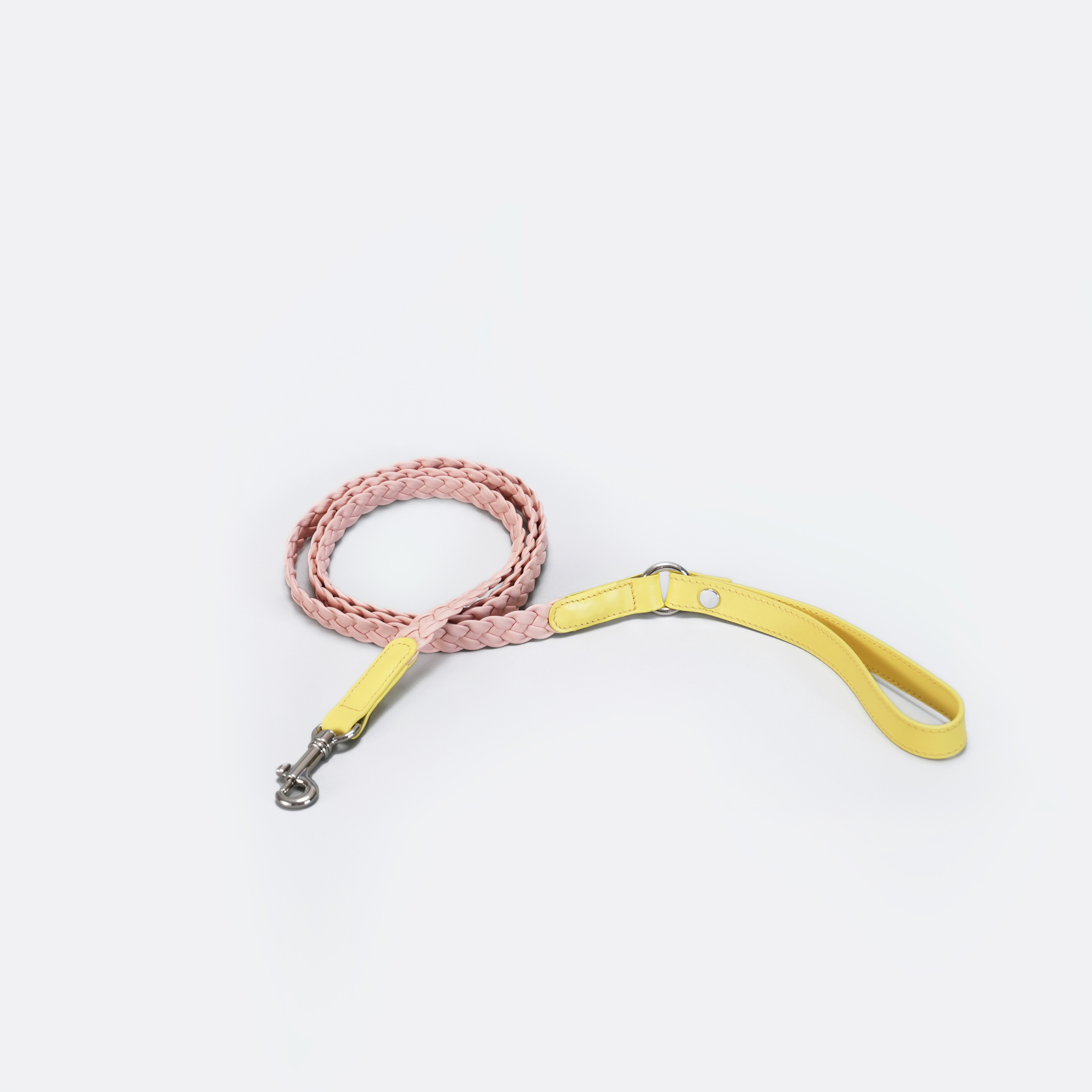 Keukenhof Spring Tulip Dog Leash Yellow with Pink-PPZEN