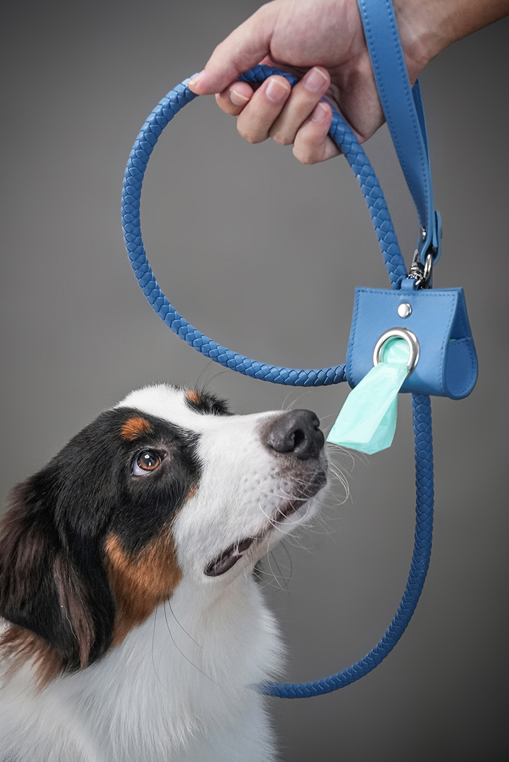 Poop Bag Holder Blue-PPZEN