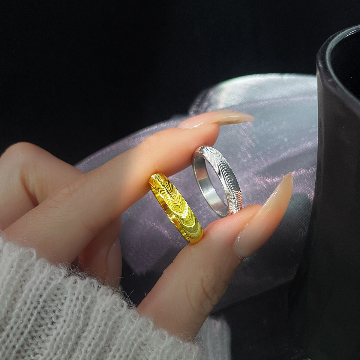 （🔥LAST DAY SALE-80% OFF)💖Lymphatic magnetic therapy cats eye ring