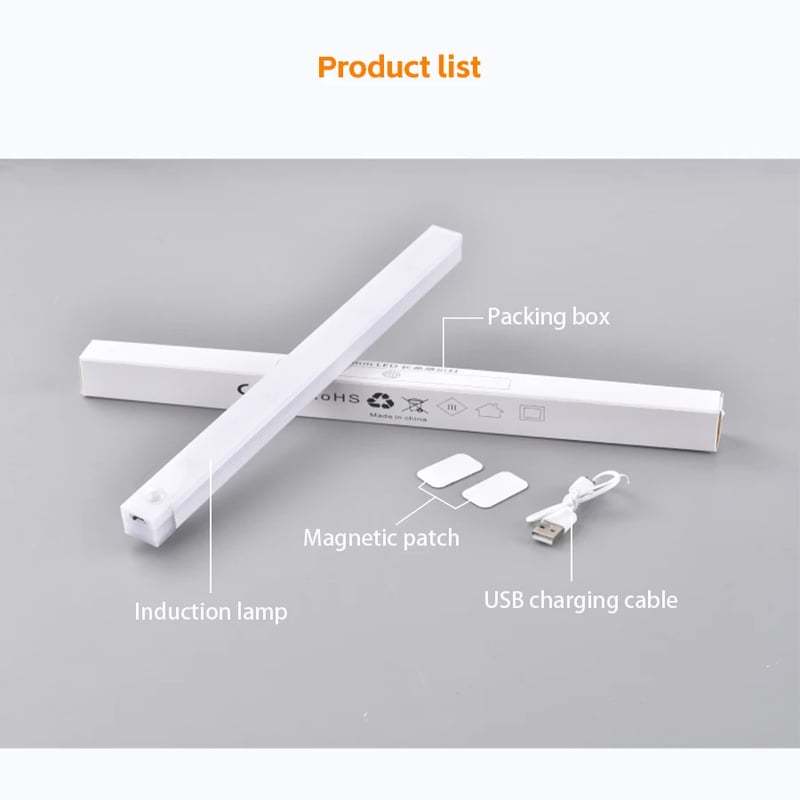 🔥HOT SALE 50% OFF💡Punch-free Smart Sensor Magnetic Rechargeable LED Lights