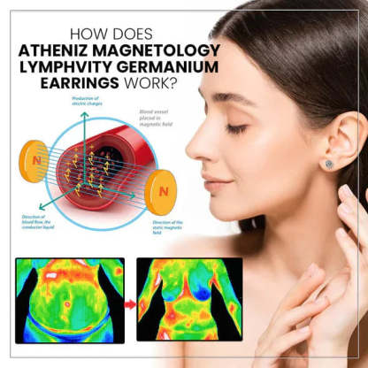 DIYSTAR Magnetology Lymphvity Germanium Earrings（Limited Time Discount 🔥 Last Day）