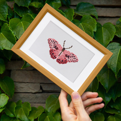 Frameless, mini diamond painting, butterfly creative mini diamond painting on the entrance flower house desktop, creative simple pattern diamond painting, 12pcs, 7 X5.9 inches.