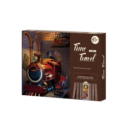 Rolife Book Nook Shelf Insert - Time Travel TGB04