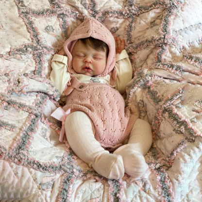 12"&16" Flexible Platinum Silicone Newborn Baby Doll Boy or Girl Adair
