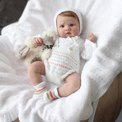 [Pre-order]12" & 16" & 20" Full Platinum Silicone Newborn Baby Doll Bo