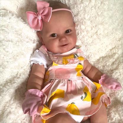 12"&16" Fully Squishy Baby Girl Brigitta ,Lifelike & Realistic Handmad