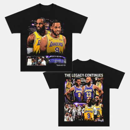 Unisex-Adult Ultra Cotton Washed T-Shirt Graphic  THE LEGACY CONTINUES TEE 