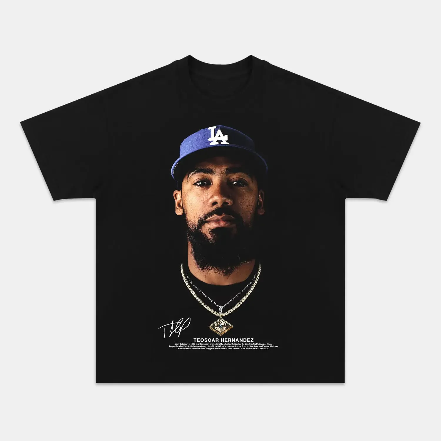 Unisex-Adult Ultra Cotton Washed T-Shirt Graphic TEOSCAR HERNANDEZ TEE