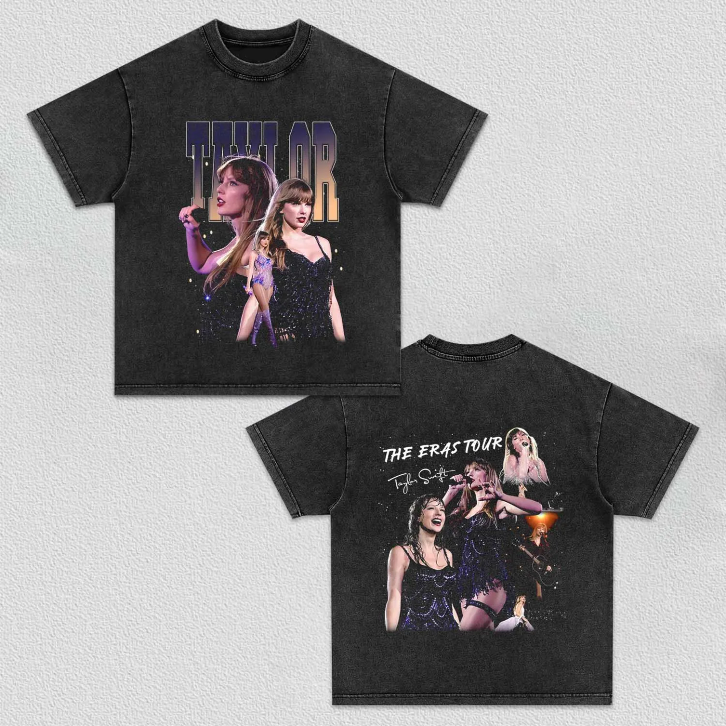 Unisex-Adult Ultra Cotton Washed T-Shirt Graphic TAYLOR SWIFT V2 TEE