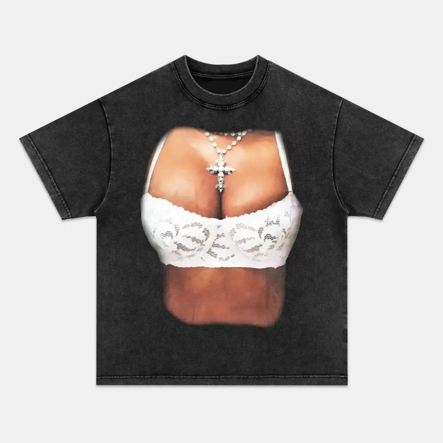 Unisex-Adult Ultra Cotton Washed T-Shirt Graphic SEXY GIRL TEE