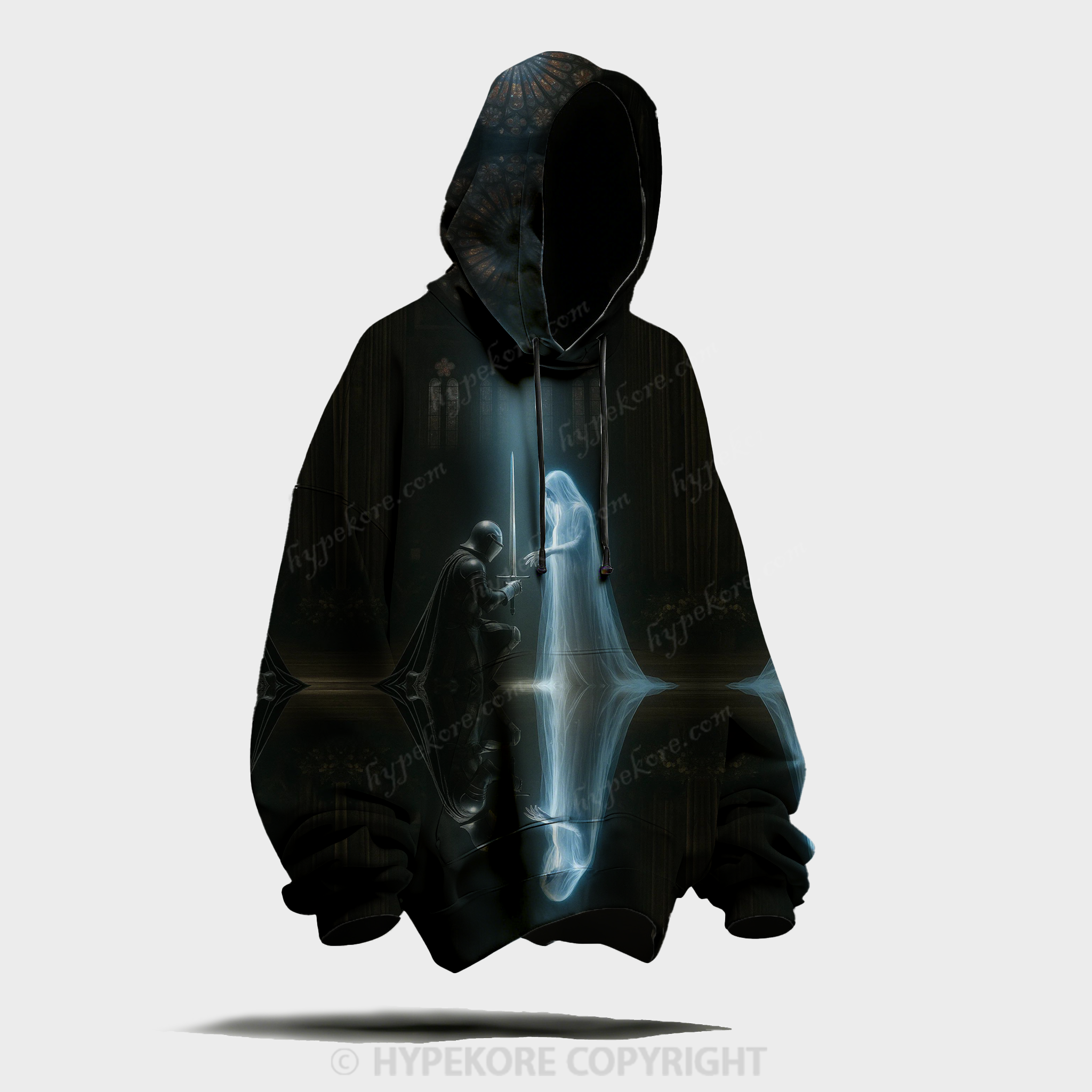 Knights Templar  All-over print hoodie