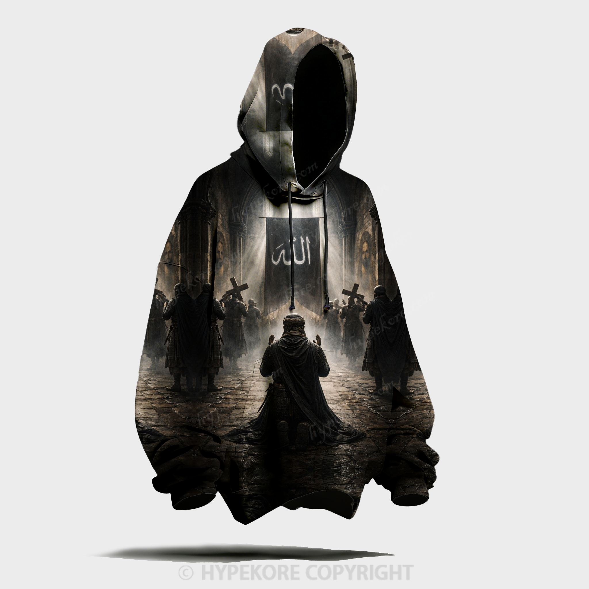 Baldwin IV Retro  All-over print hoodie