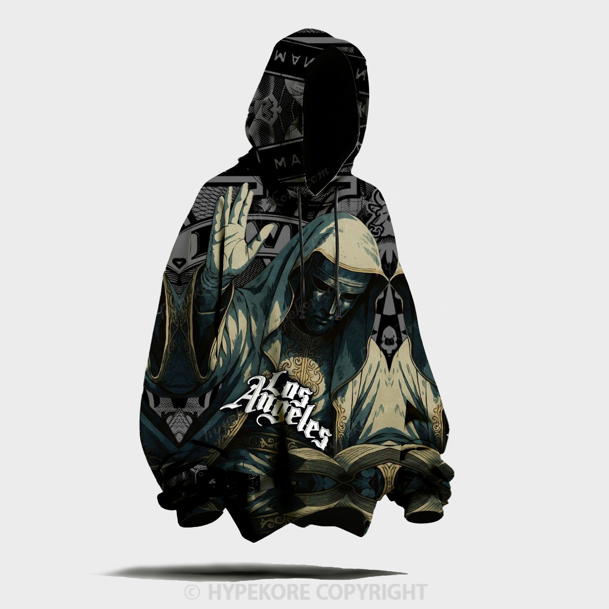 Baldwin IV Retro  All-over print hoodie