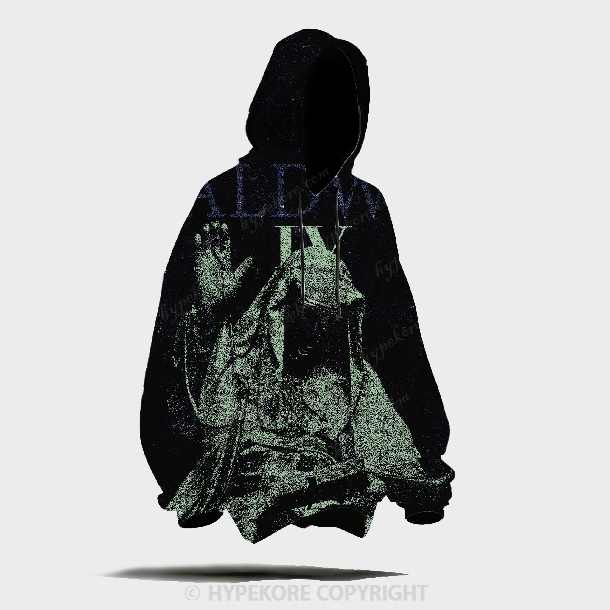 Baldwin IV Retro  All-over print hoodie