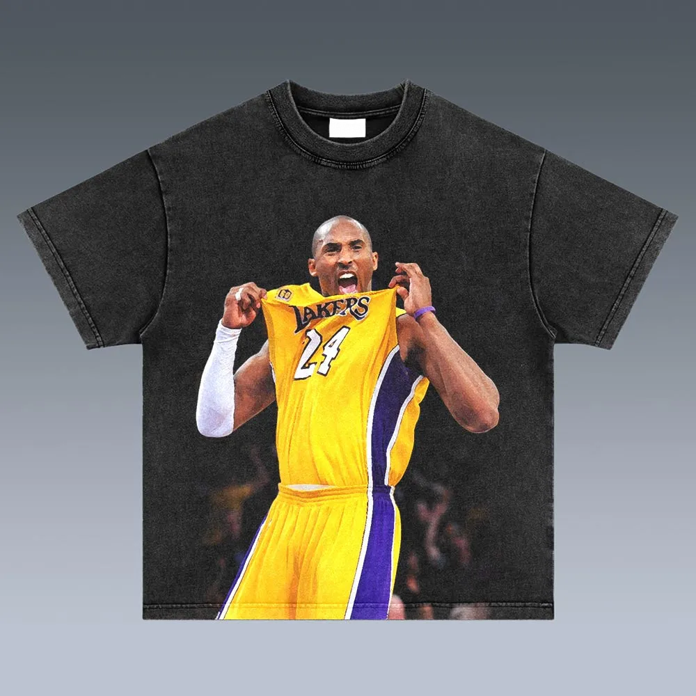 VINTAGE TEE KOBE T-shirt Unisex Oversize Daily Streetwear | TIDESENCE